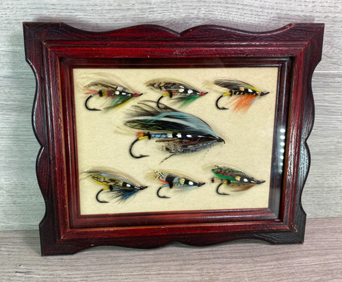 Ganci con cornice pesca - , a