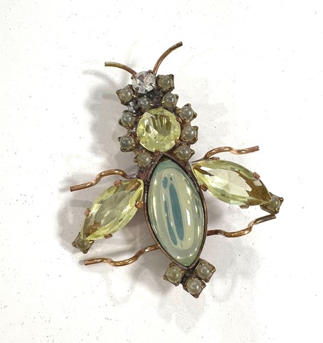 Bella spilla vaselina strass - bella,